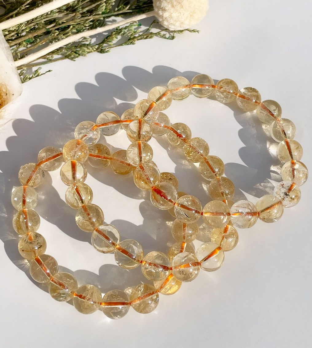 High Quality Citrine Bracelet in 10mm