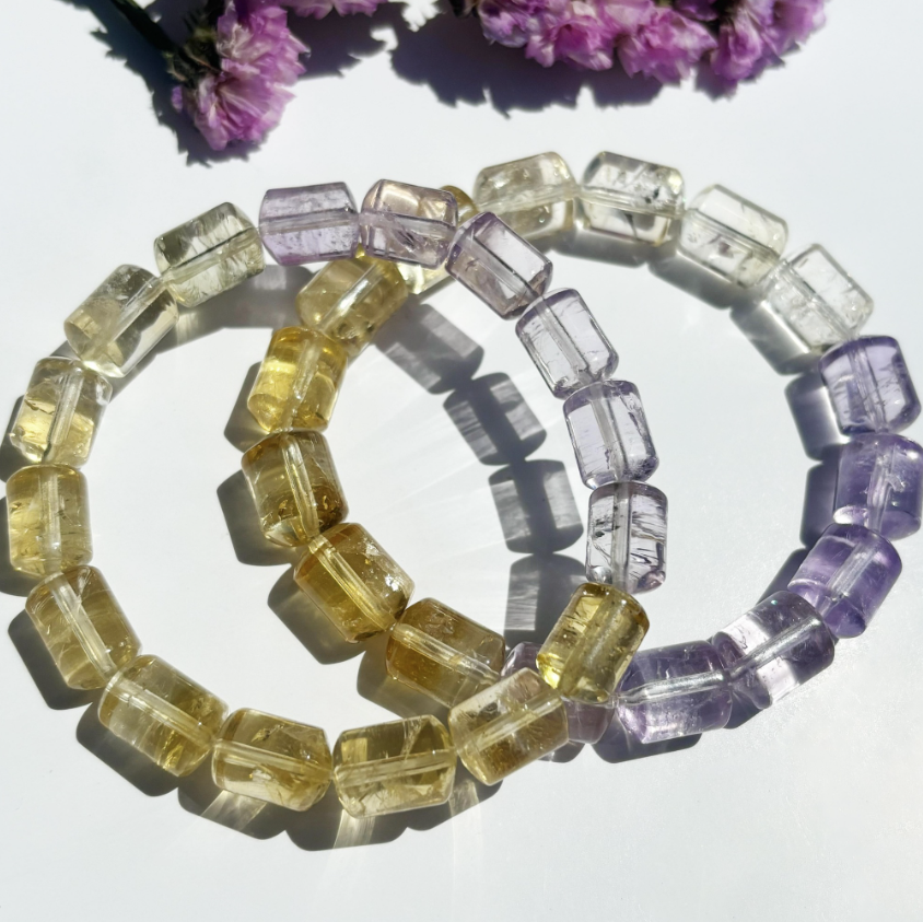 Ametrine Premium Grade in Barrel Cut